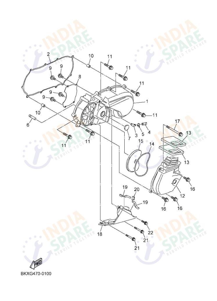 CRANKCASE COVER 1